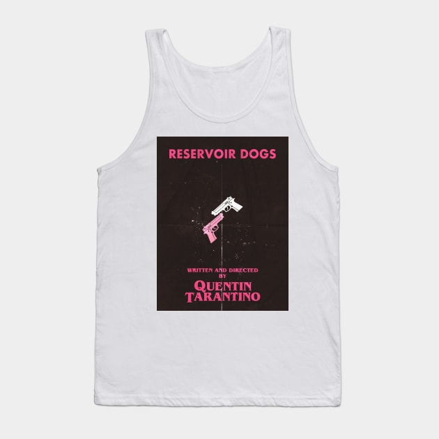 Reservoir Dogs Art Tank Top by Paskwaleeno